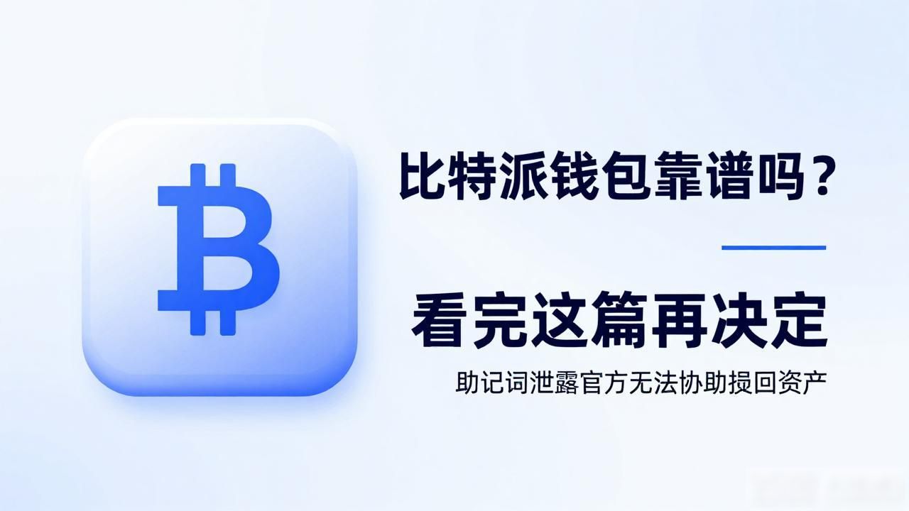比特派钱包靠谱吗？看完这篇再决定