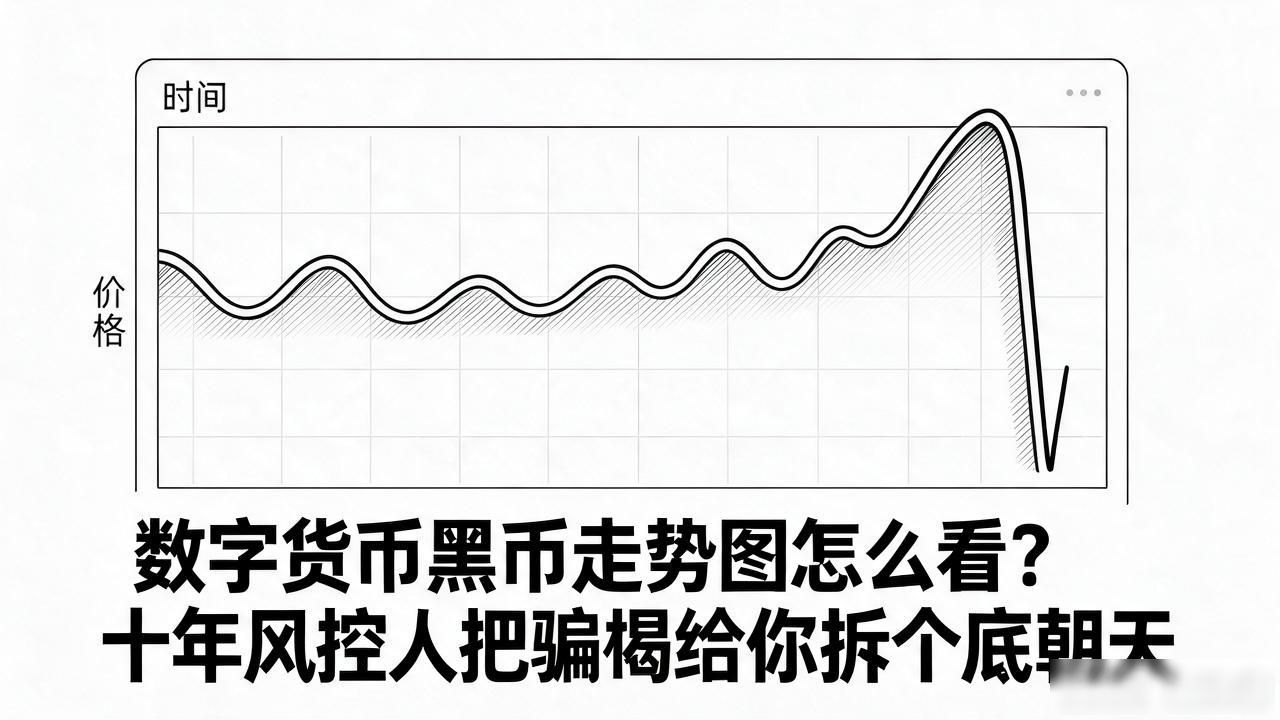 数字货币黑币走势图怎么看?十年风控人把骗局给你拆个底朝天
