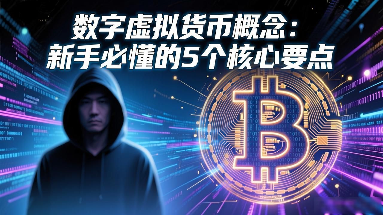 数字虚拟货币概念：新手必懂的5个核心要点
