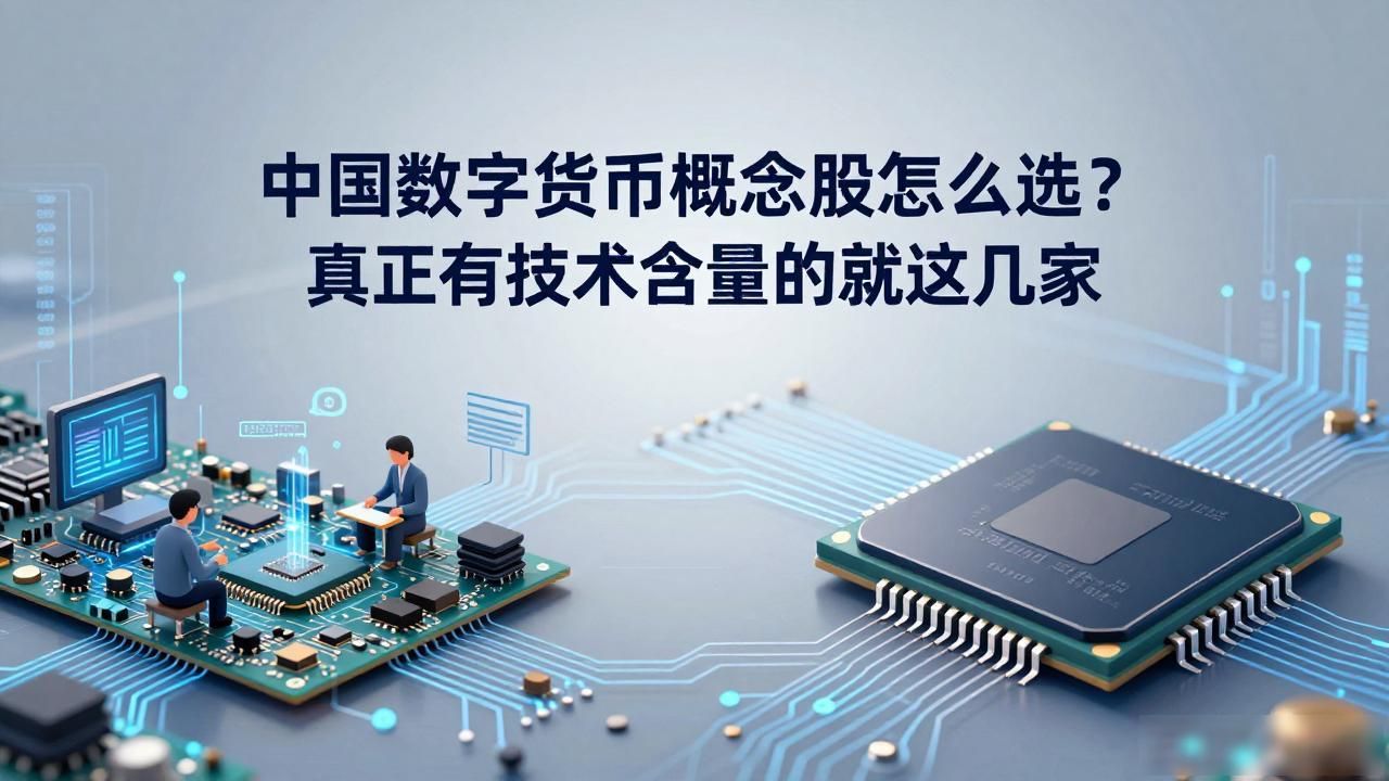 中国数字货币概念股怎么选？真正有技术含量的就这几家
