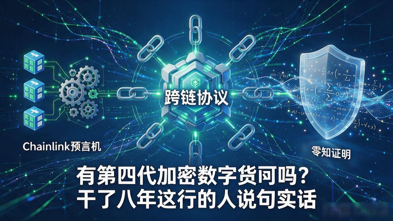 有第四代加密数字货币吗？干了八年这行的人说句实话