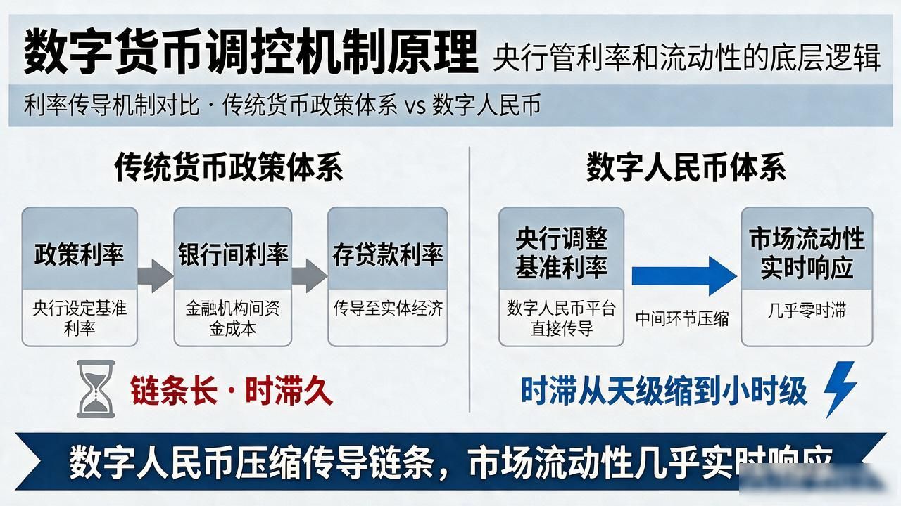 数字货币调控机制原理：央行管利率和流动性的底层逻辑