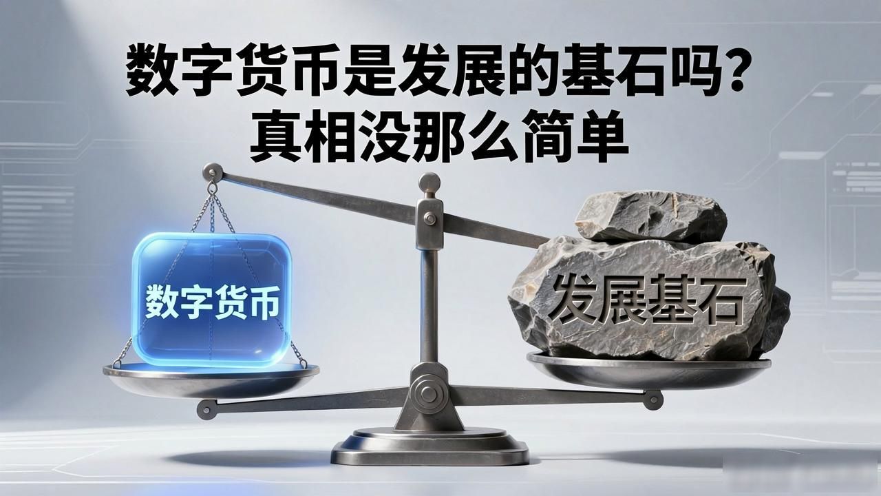 数字货币是发展的基石吗?真相没那么简单