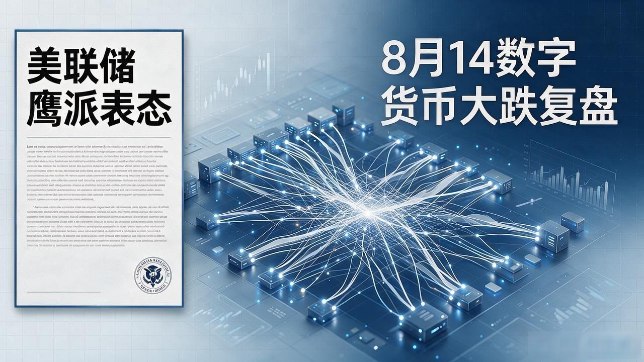 8月14数字货币大跌复盘，干了五年研究给你说清楚