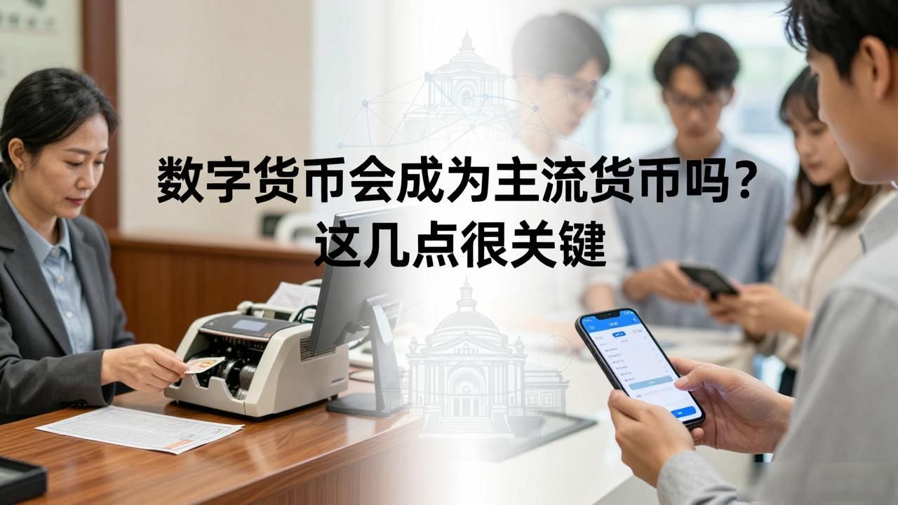 数字货币会成为主流货币吗？这几点很关键