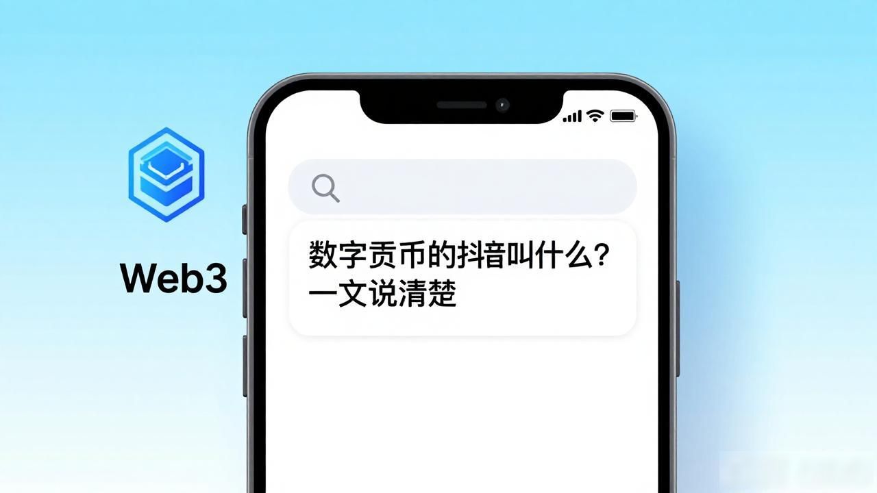 数字货币的抖音叫什么？一文说清楚