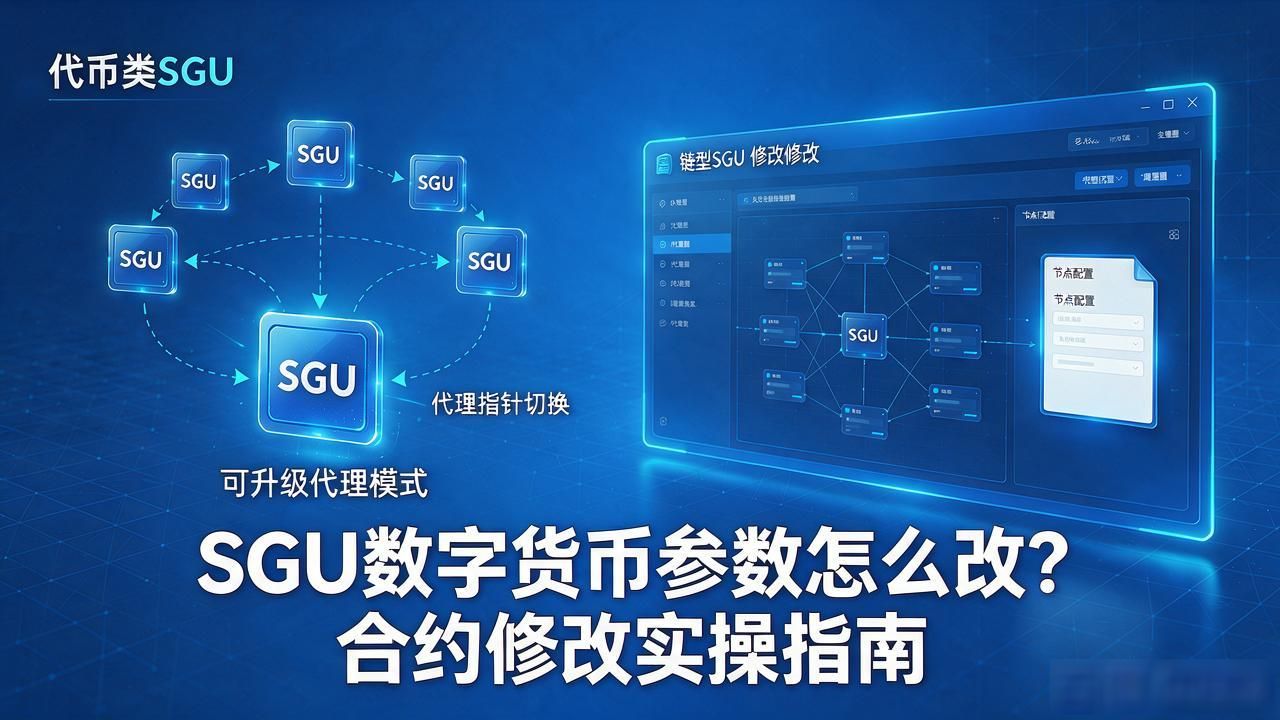 SGU数字货币参数怎么改?合约修改实操指南