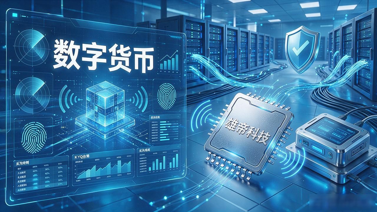 雄帝科技数字货币龙头成色如何？安全芯片与终端布局深度拆解