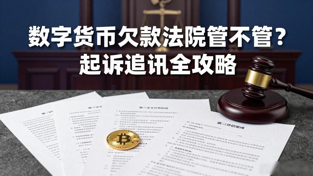 数字货币欠款法院管不管？起诉追讨全攻略