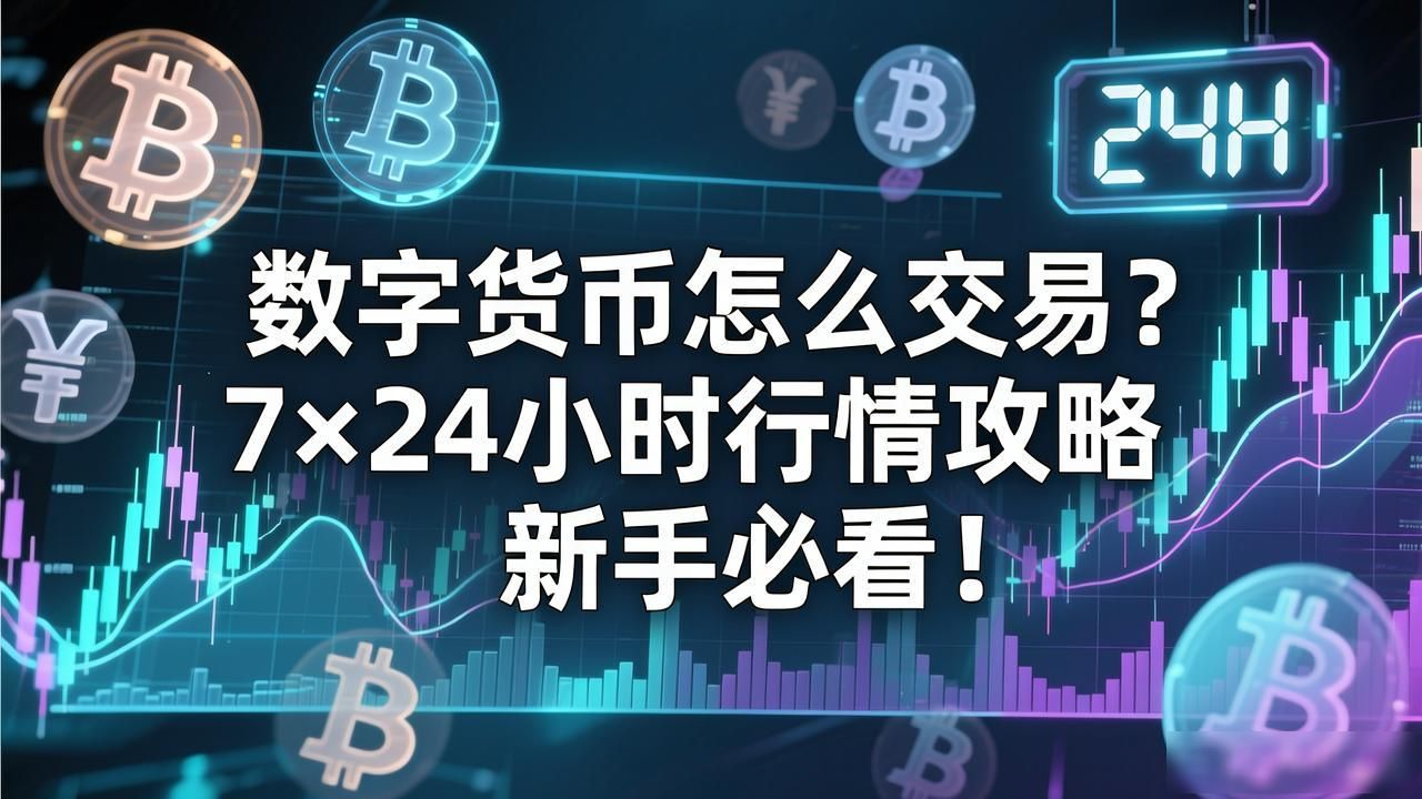 数字货币怎么交易？7×24小时行情攻略，新手必看