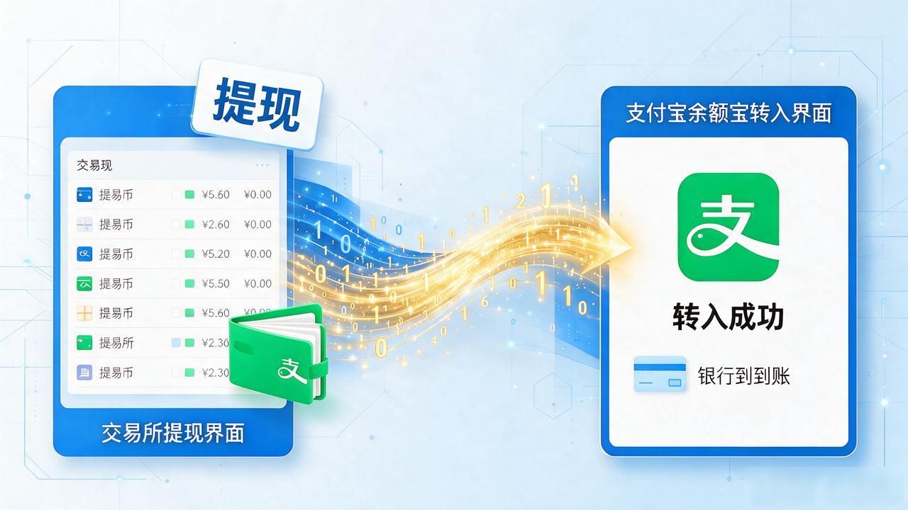手里的数字货币想放余额宝?别急着充,得先走一遍兑换变成人民币