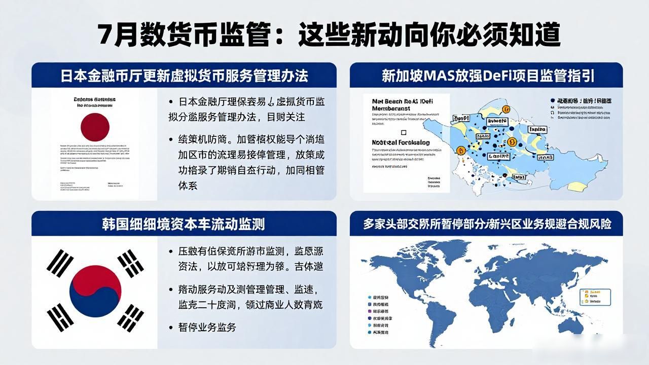7月数字货币监管：这些新动向你必须知道