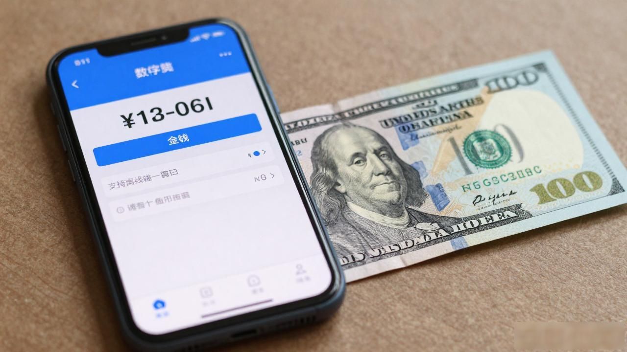 数字化货币长啥样？说穿了就是手机里的一个数字，跟现金一个脾气