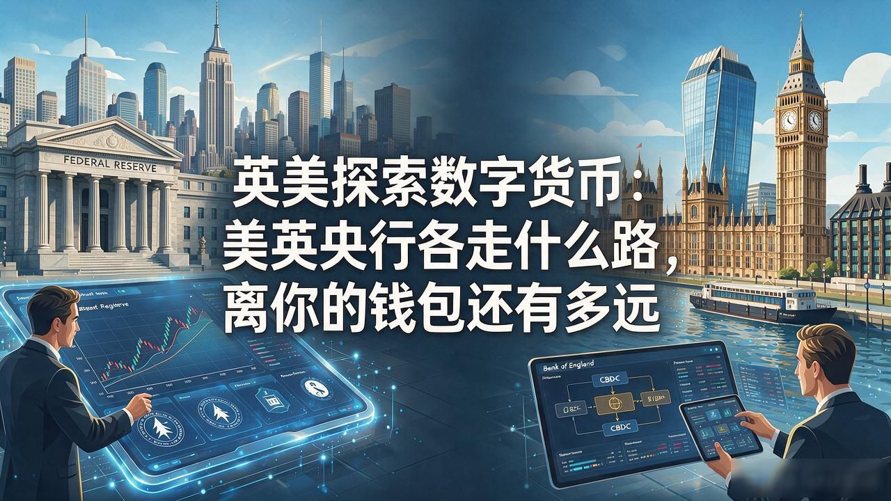 英美探索数字货币：美英央行各走什么路，离你的钱包还有多远