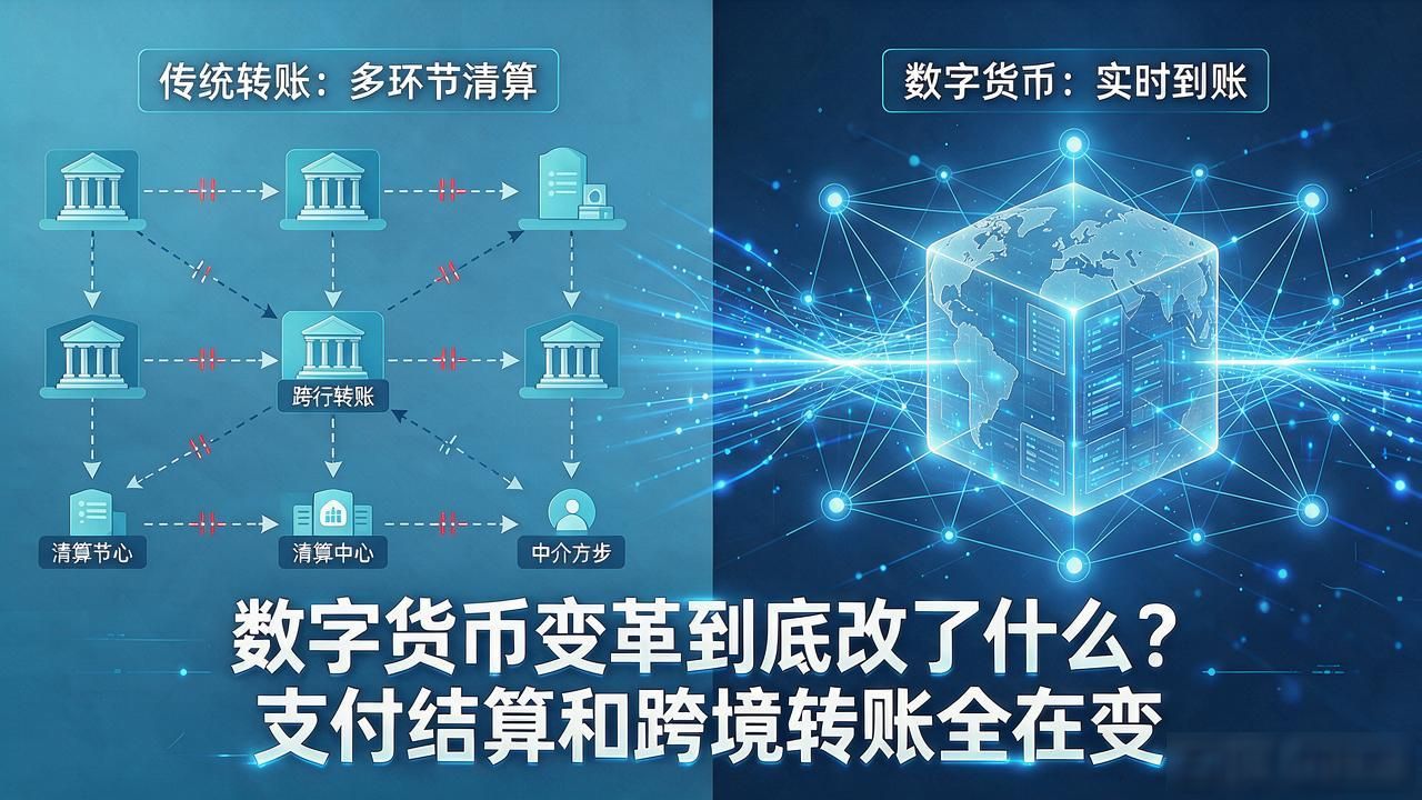 数字货币变革到底改了什么?支付结算和跨境转账全在变