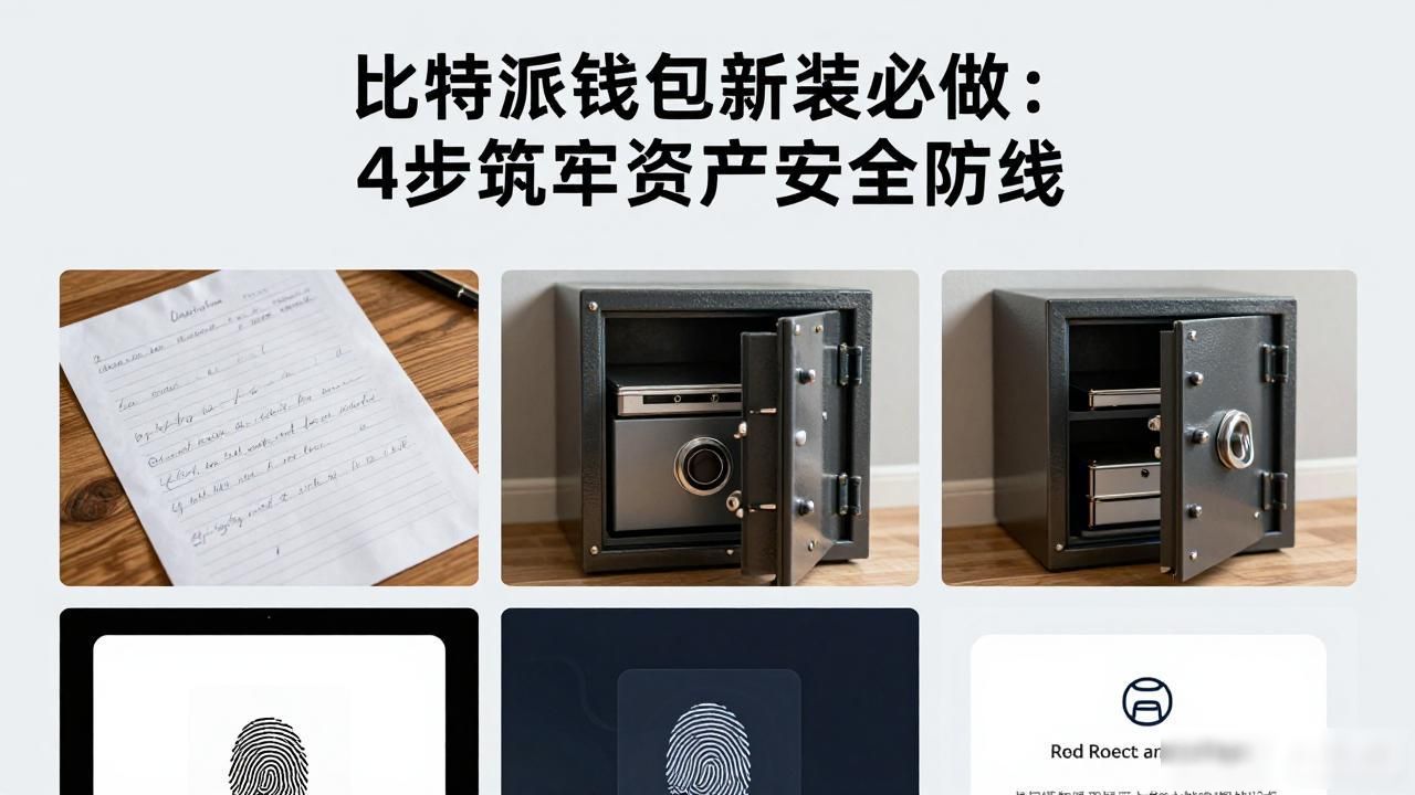 比特派钱包新装必做:4步筑牢资产安全防线