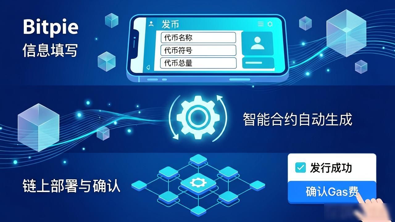 在比特派钱包上发币有多简单？三步搞定自己的代币