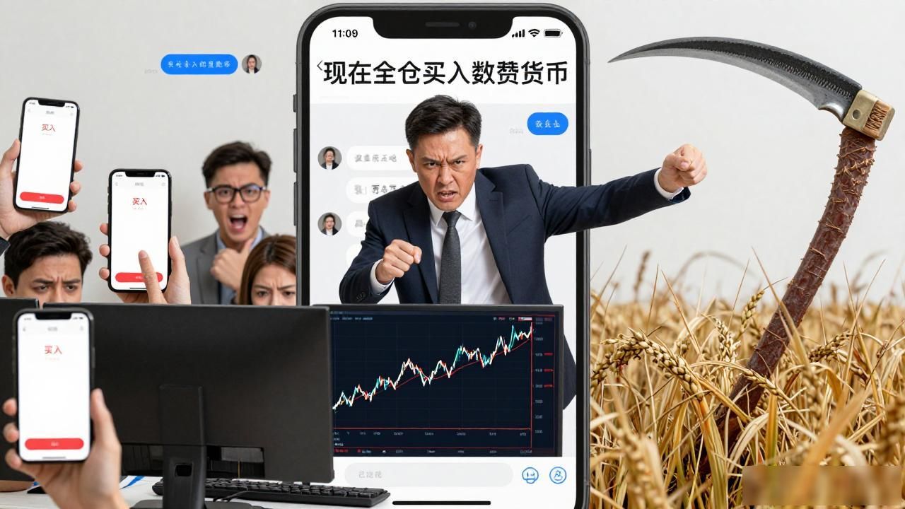 私募数字货币微信群揭秘:真消息还是割韭菜?