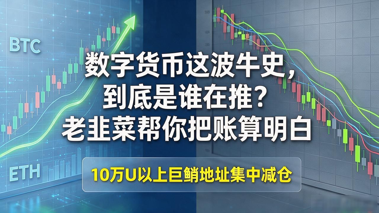 数字货币这波牛市，到底是谁在推？老韭菜帮你把账算明白