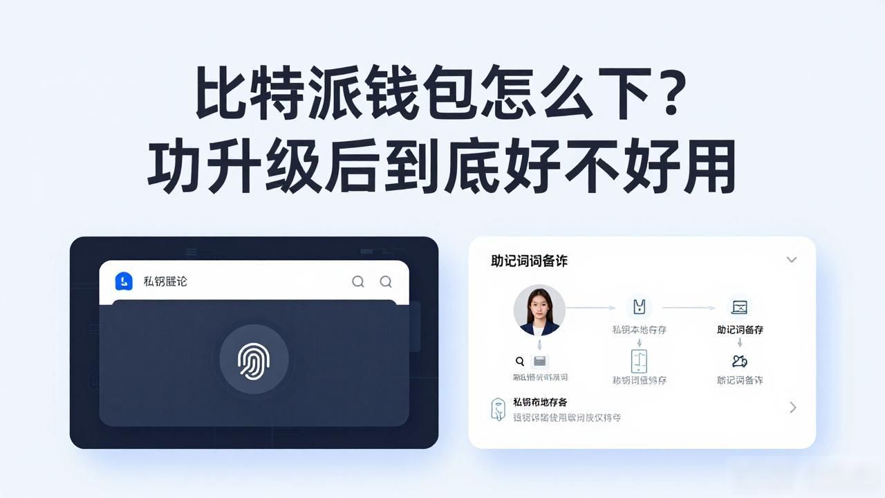 比特派钱包怎么下?功能升级后到底好不好用