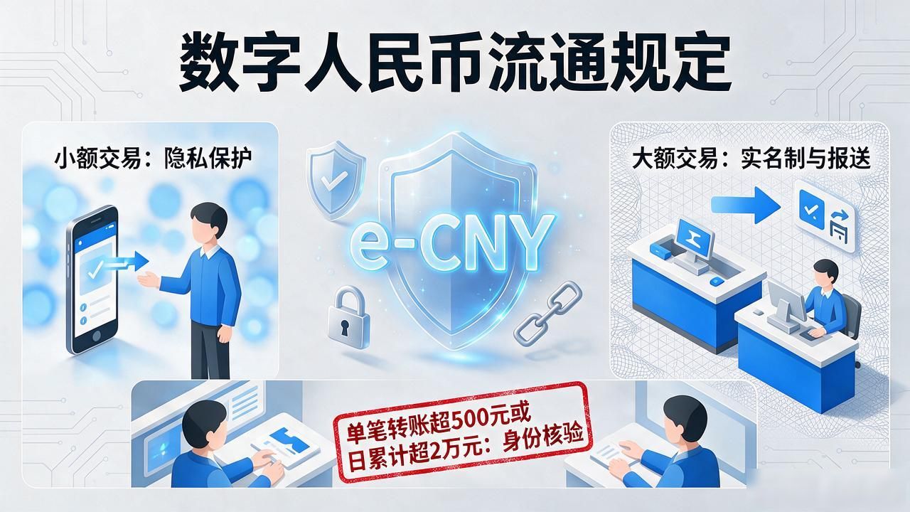数字人民币发行流通规定全解读，普通人使用、存储、转账要注意什么