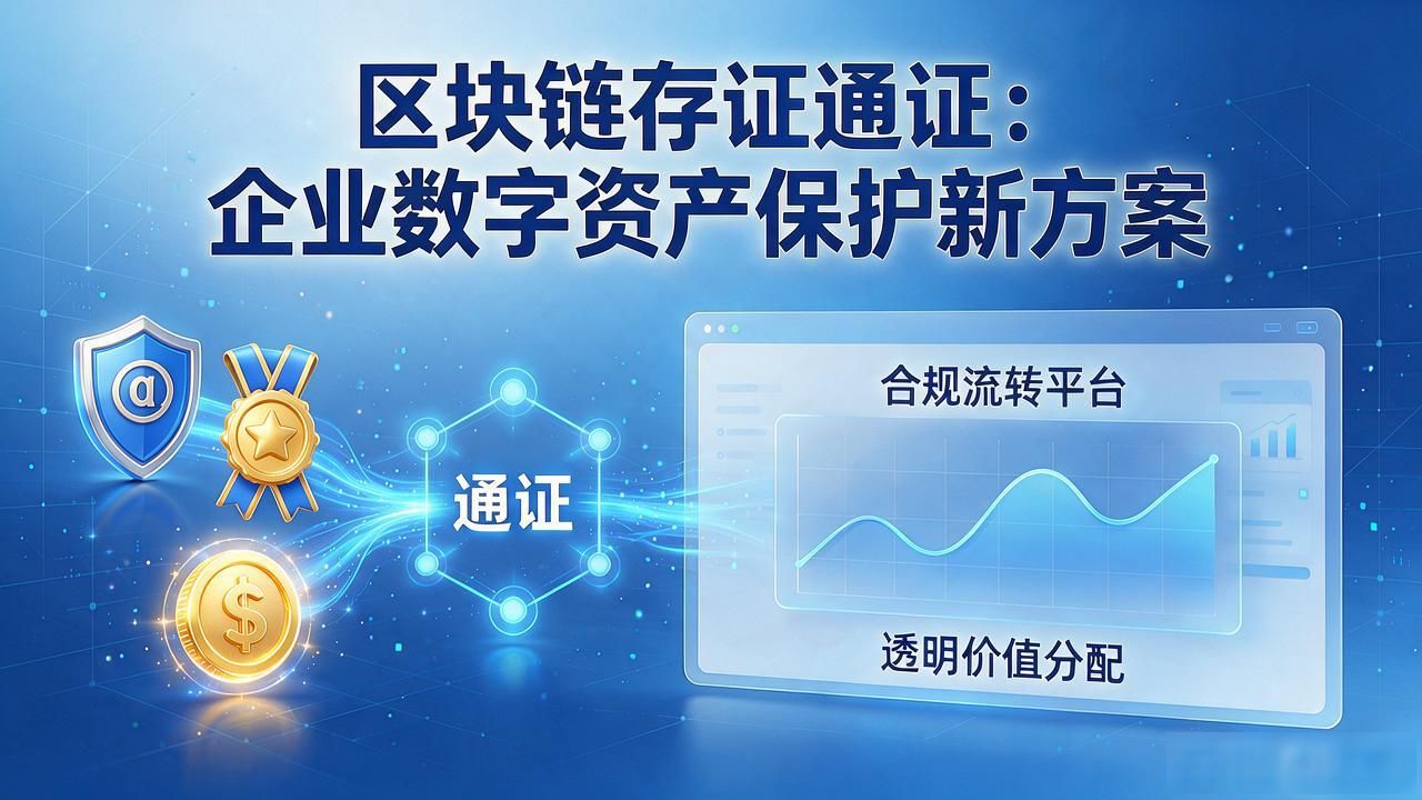 区块链存证通证：企业数字资产保护新方案