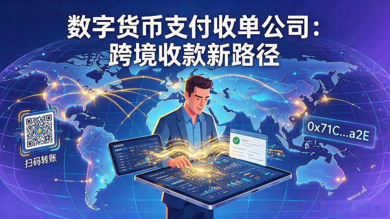 数字货币支付收单公司：跨境收款新路径