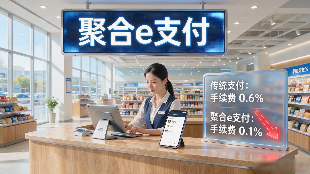 聚合e支付怎么接数字货币?中小商户一码通收全币种实操