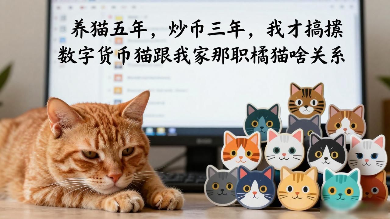 养猫五年，炒币三年，我才搞懂数字货币猫跟我家那只橘猫啥关系