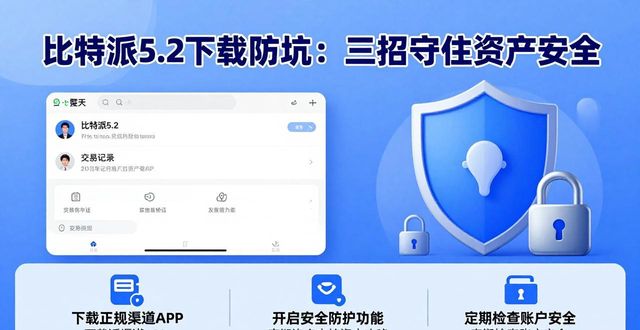 比特派5.2下载防坑：三招守住资产安全