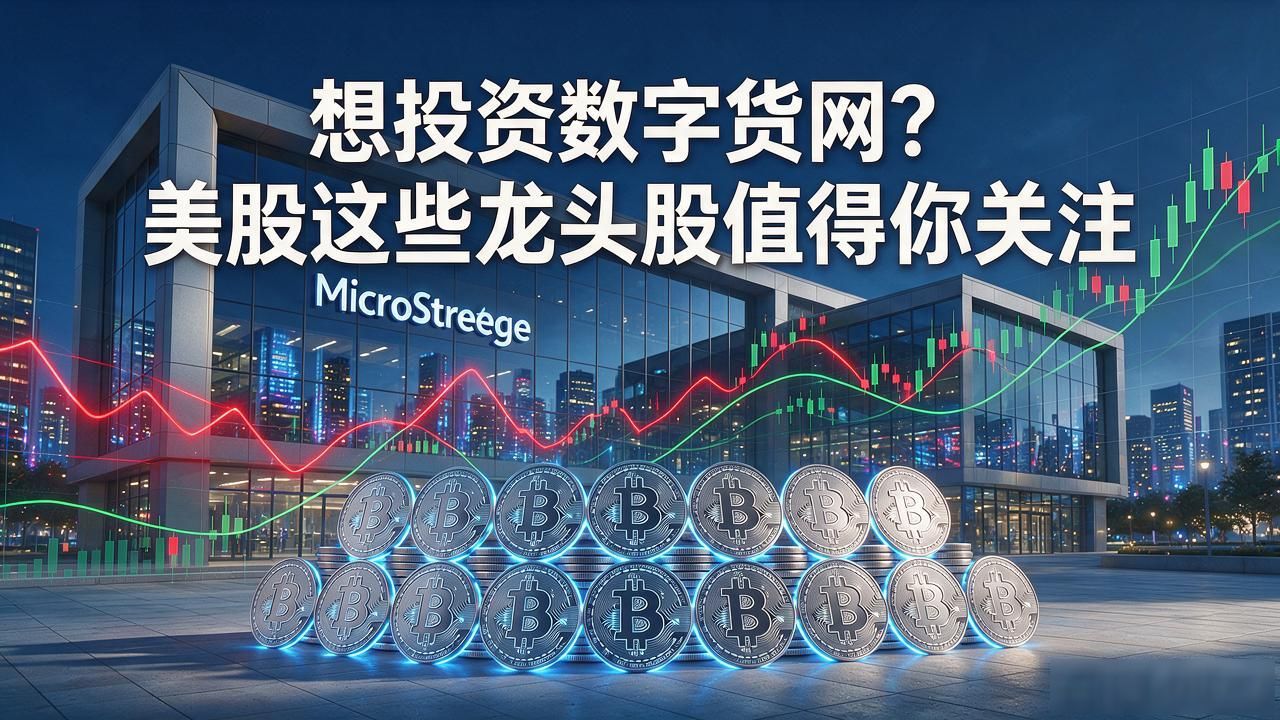 想投资数字货币？美股这些龙头股值得你关注
