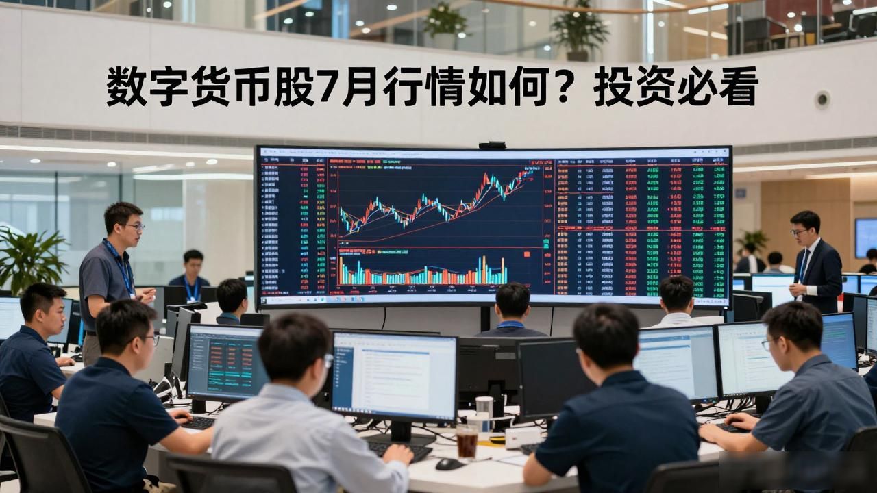 数字货币股7月行情如何?投资必看