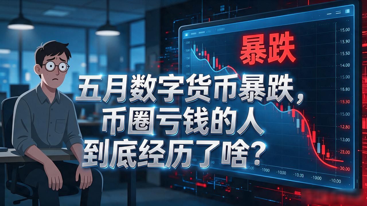 五月数字货币暴跌，币圈亏钱的人到底经历了啥