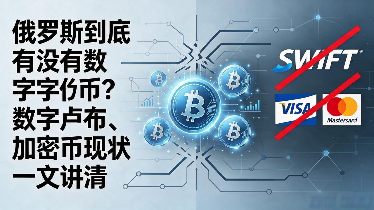 俄罗斯到底有没有数字货币?数字卢布、加密币现状一文讲清