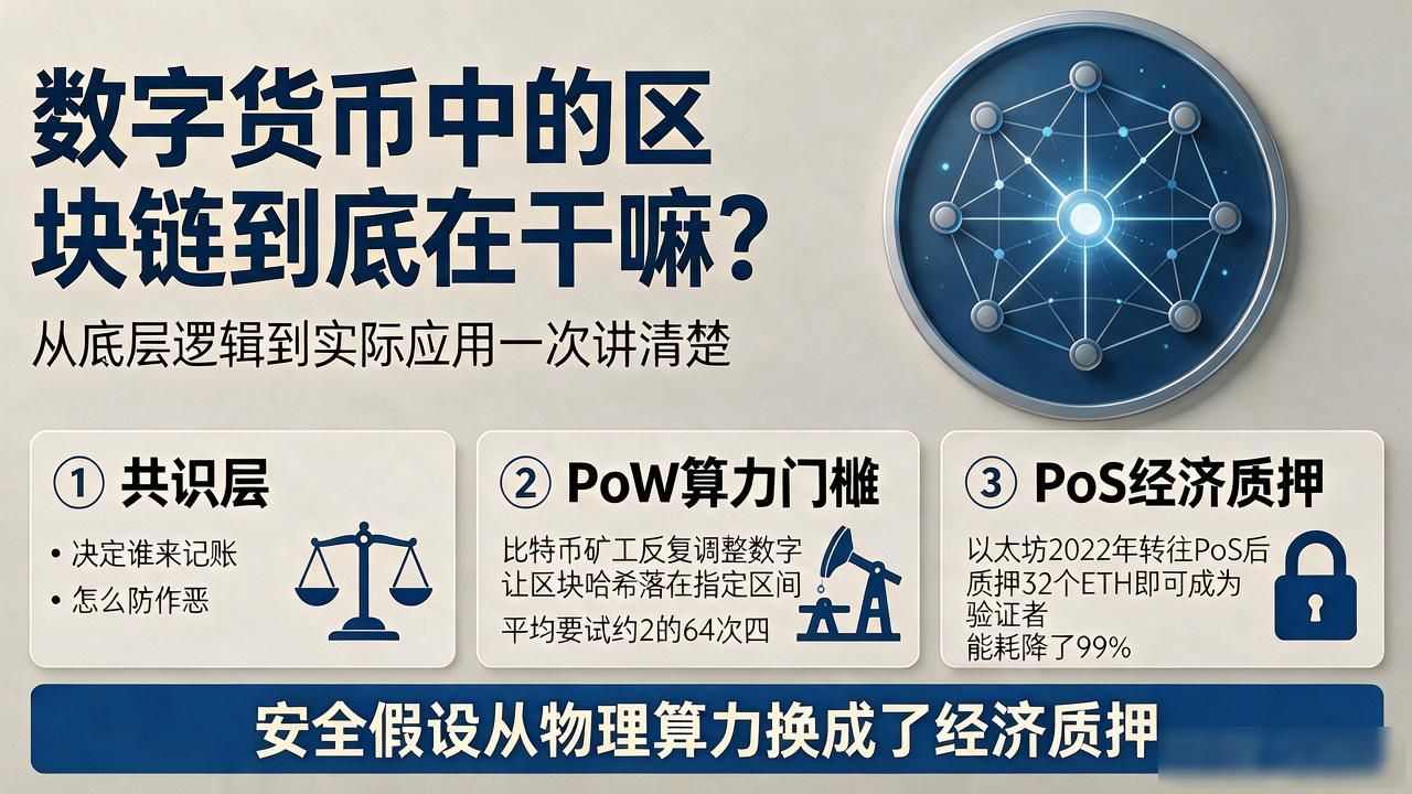 数字货币中的区块链到底在干嘛?从底层逻辑到实际应用一次讲清楚