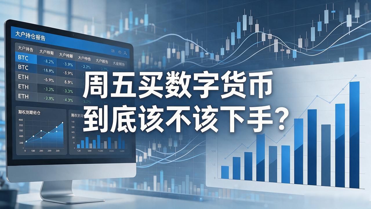 周五买数字货币到底该不该下手？一个交易了5年的人跟你掰扯掰扯