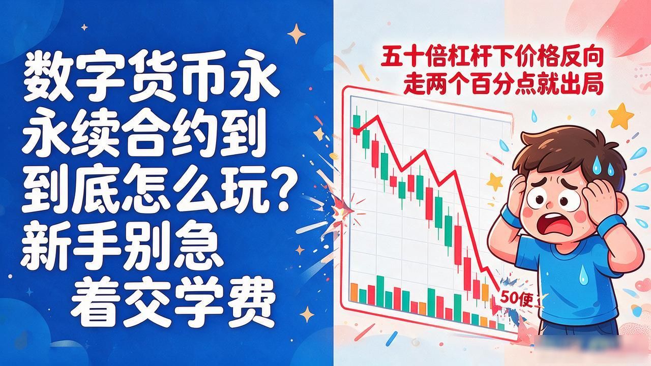 数字货币永续合约到底怎么玩?新手别急着交学费