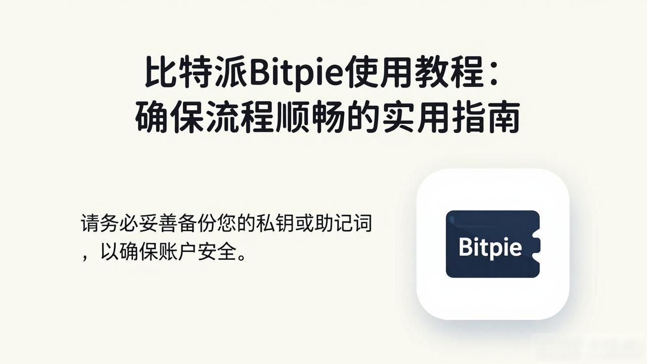 比特派Bitpie使用教程:确保流程顺畅的实用指南