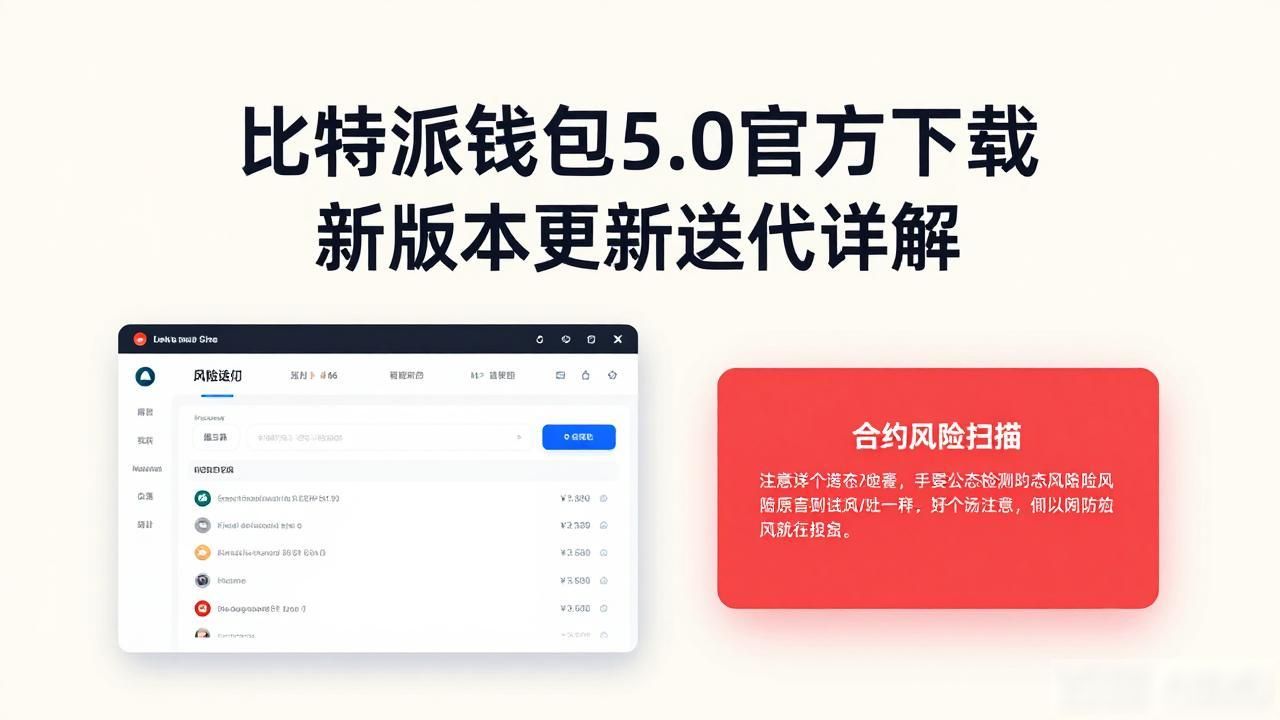 比特派钱包5.0官方下载 新版本更新迭代详解