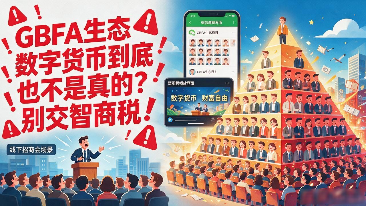 GBFA生态数字货币到底是不是真的?别交智商税