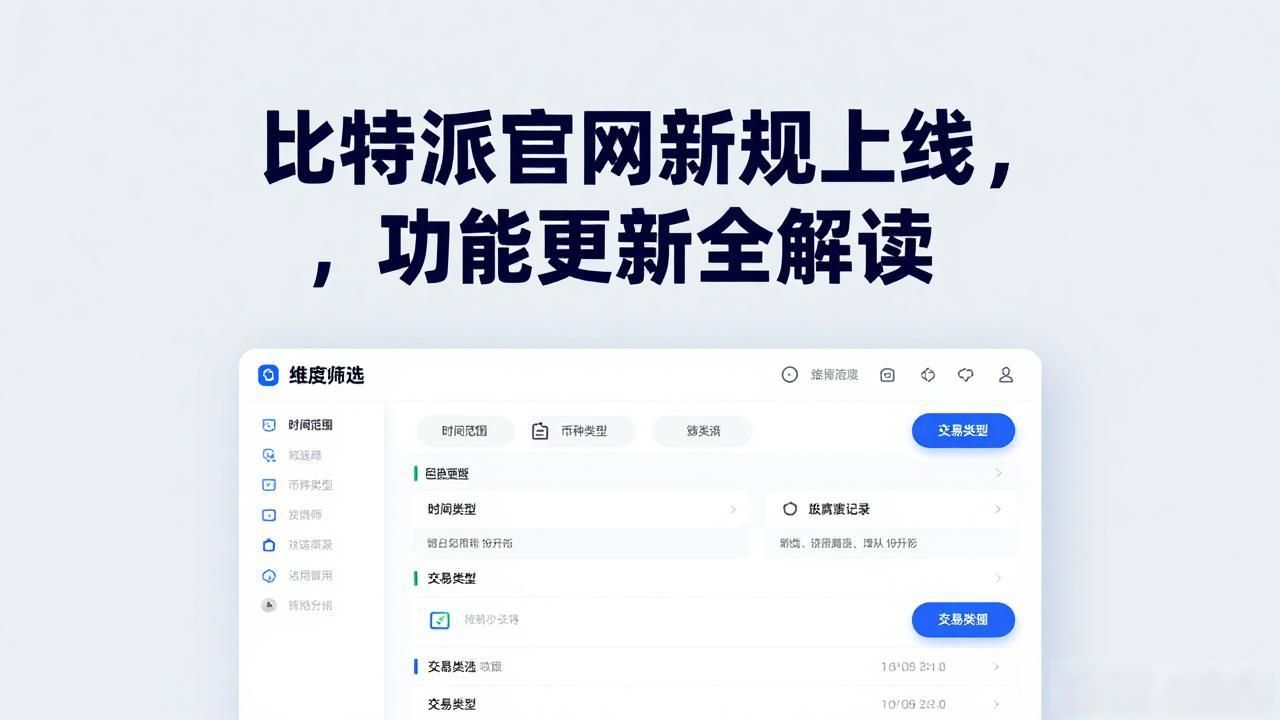 比特派官网新规上线,功能更新全解读