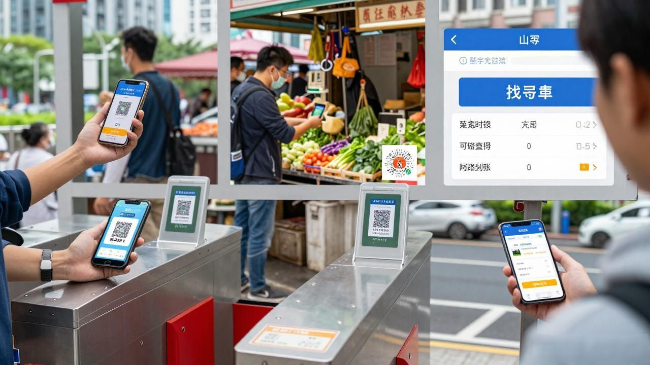 央行数字货币在深圳怎么用？地铁、菜市场、停车费这些日常场景都能刷