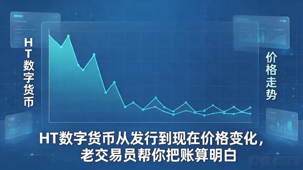 HT数字货币从发行到现在价格变化，老交易员帮你把账算明白